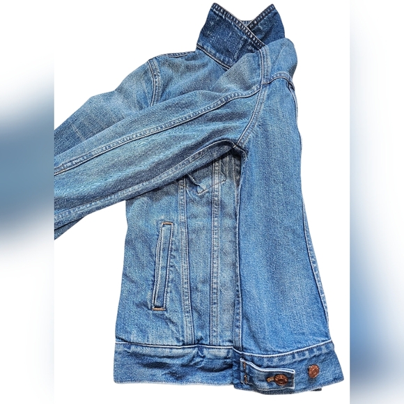 Madewell Pinter Wash Button Up Denim Jacket, Size Small. Worn Once, Like New! - Picture 9 of 15